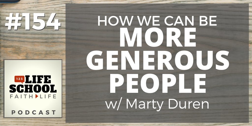 be more generous people