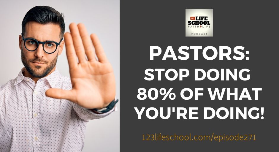 pastors stop doing what you're doing