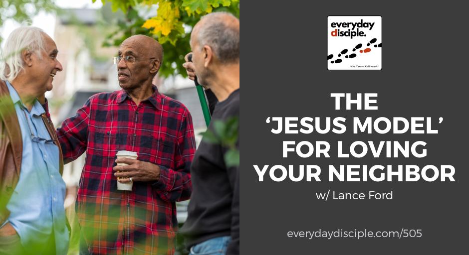 Three older men enjoying each other's company and a cup of coffee in their backyard.