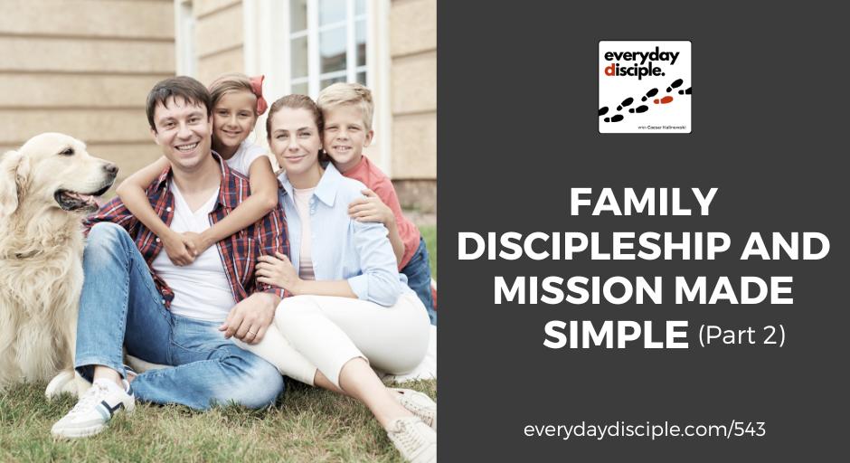 A young family enjoys experiencing their Christian faith in everyday life with neighbors and friends.