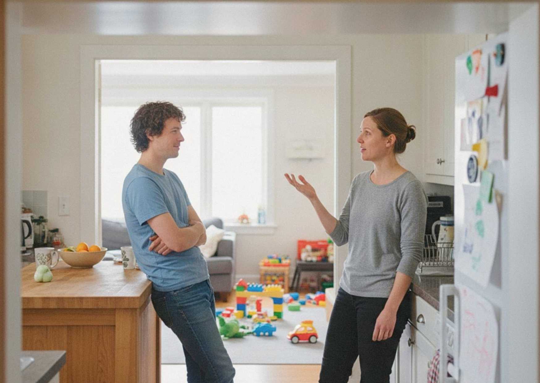 parents talking about their child's future